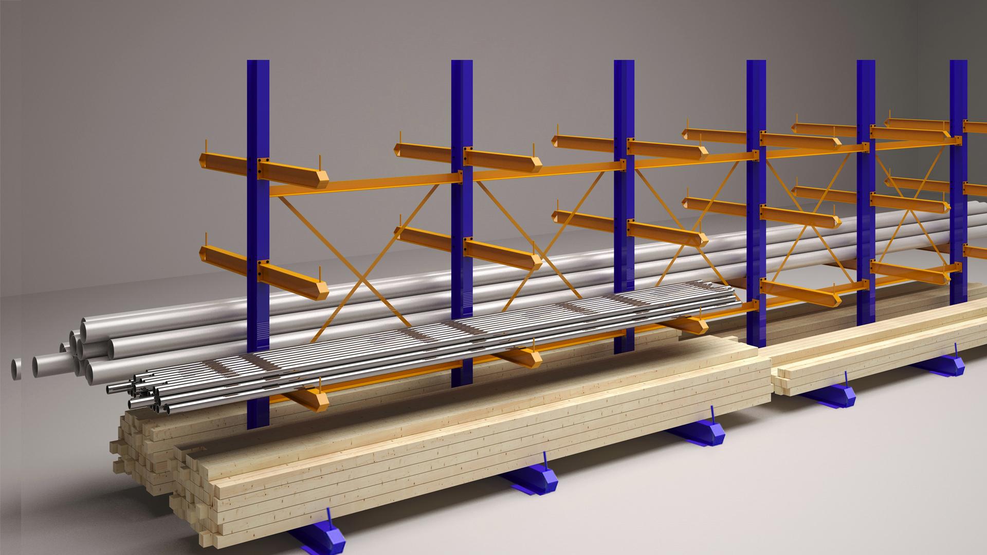 Cantilever Racking رفوف الكابولي