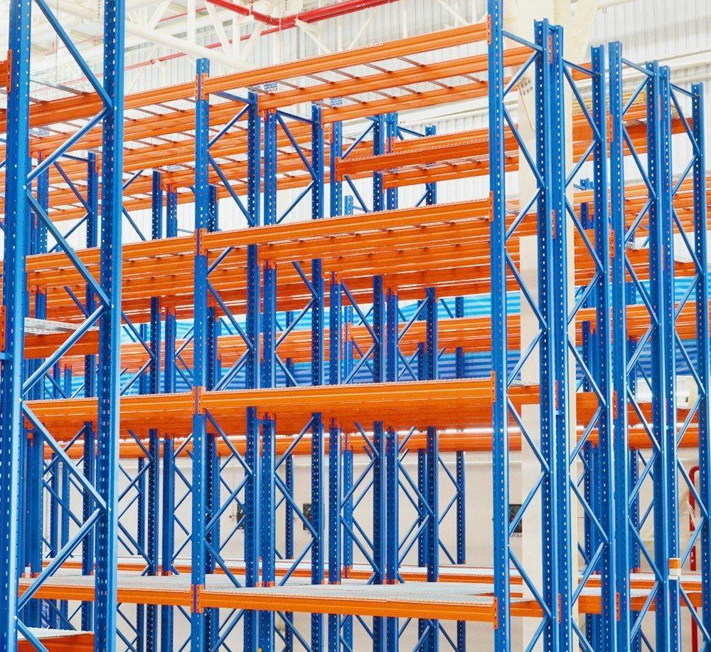 Double-Deep-Pallet-Racking-System